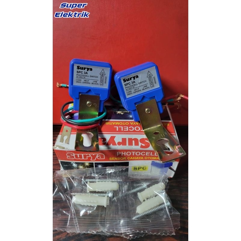 Sensor Switch Cahaya Lampu Otomatis Photocell Hidup Mati Lampu Terang...
