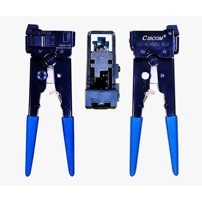 Crimping Tool RJ45 Tang CCT-RJ45USI-BLU Model AMP Commscope