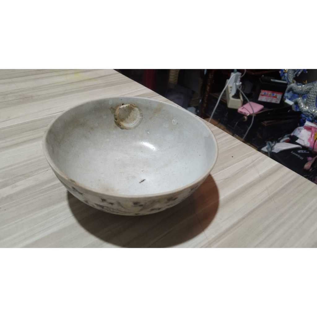 Mangkuk Keramik Tua Temuan Laut Kuno Jadul Antik