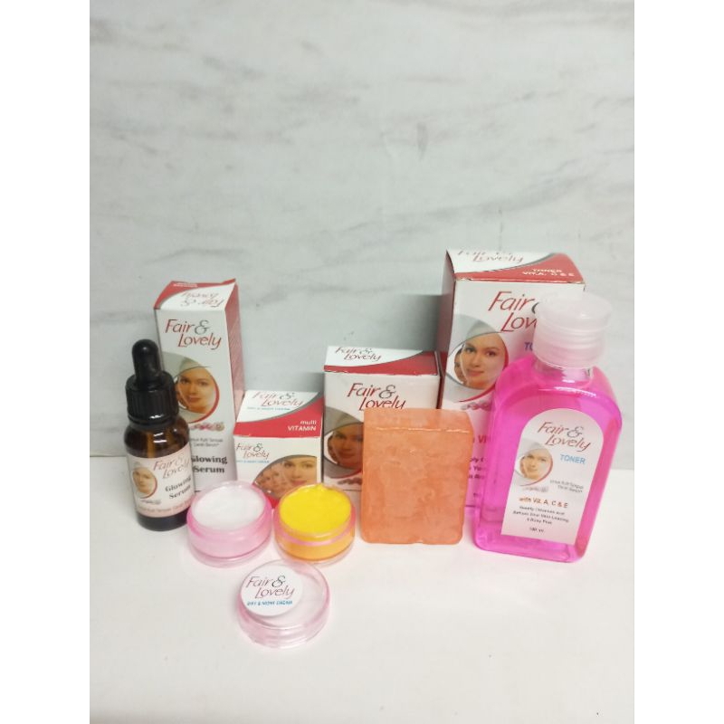 paket 5in1 Krim Fair&Lovely Susun Original