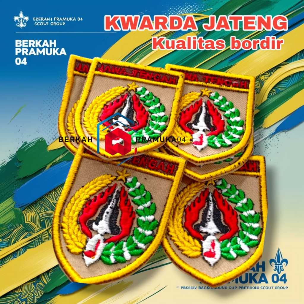 Bed bet logo bordir kwarda jateng jawa tengah