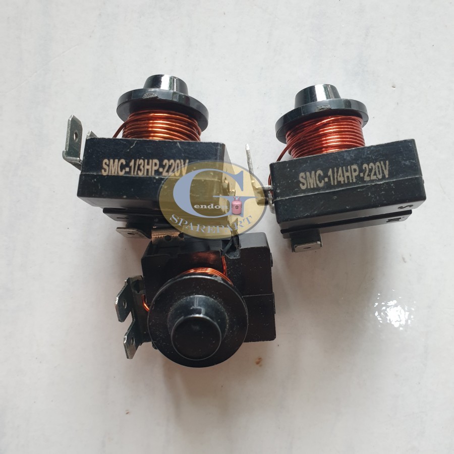 Relay/ PTC Koil Coil Kulkas 1/2HP 1/3HP 1/4HP 1/5HP Relay Gulung