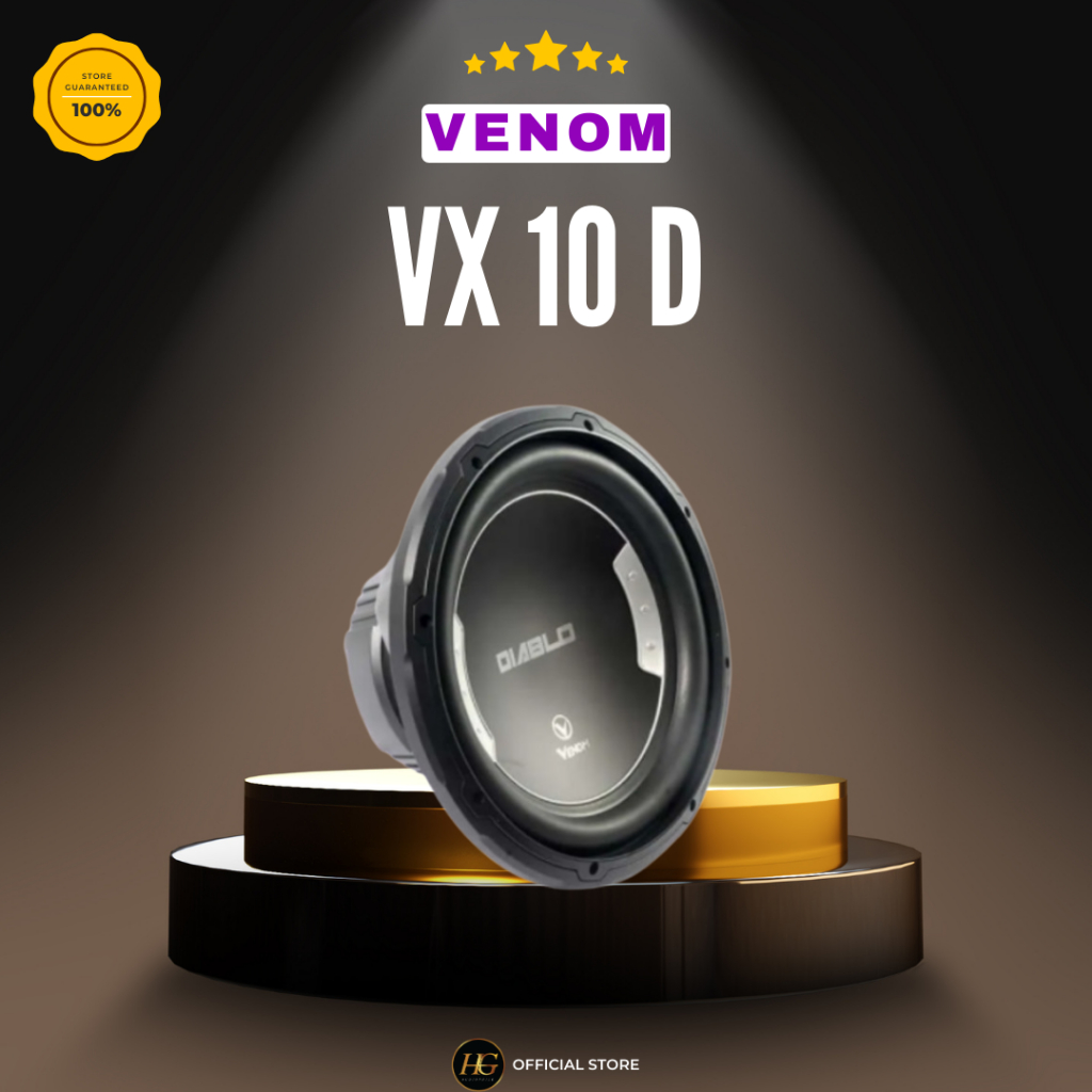 Subwoofer 10 inch Venom Diablo Series VX 10 D