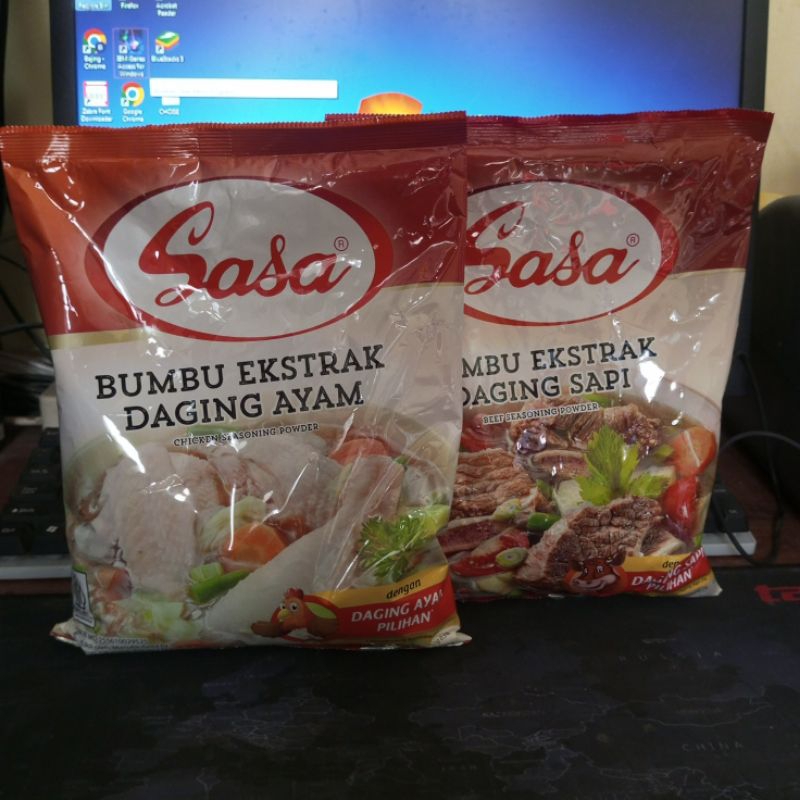 

Sasa Kaldu Bumbu Pelezat Ekstrak Daging Ayam & Sapi 1kg