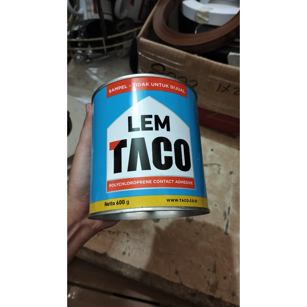 Taco Lem Biru serbaguna, Tersedia Berat, 600gr, Perekat HPL, Vinyl lantai, Edging, PVC sheet, Karet,