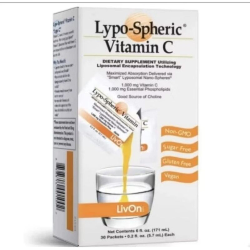 Lypo spheric Vitamin C 1000 mg  30 packets