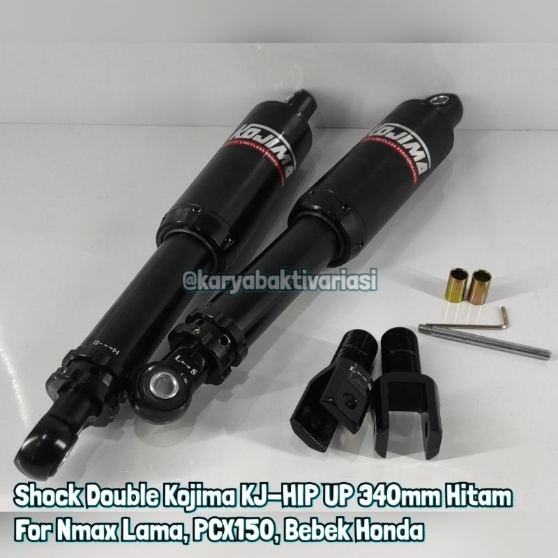 SHOCK KOJIMA KJ-HIP UP 280mm, 320mm, 340mm For Bebek Honda Yamaha, Nmax, Aerox, PCX