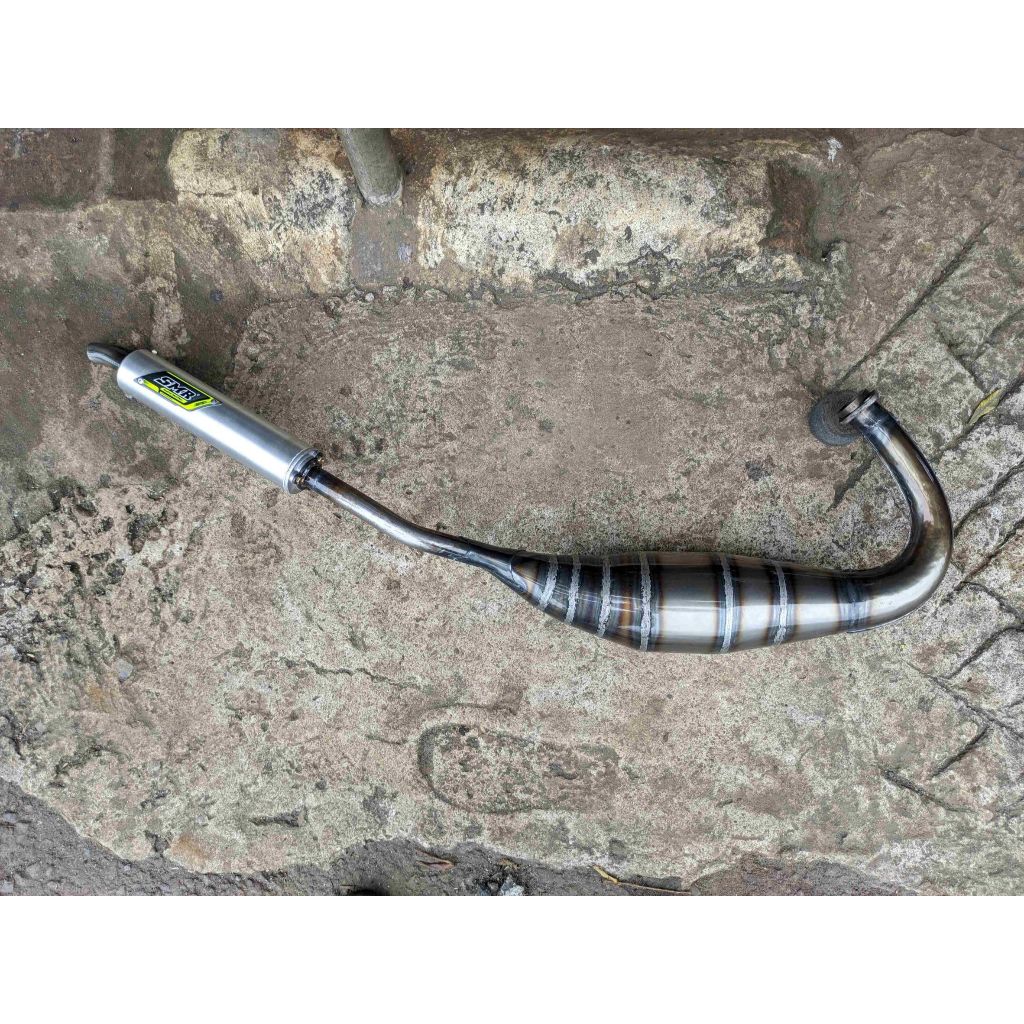Knalpot Ninja R SMR Jogja Plat Leher Plepet