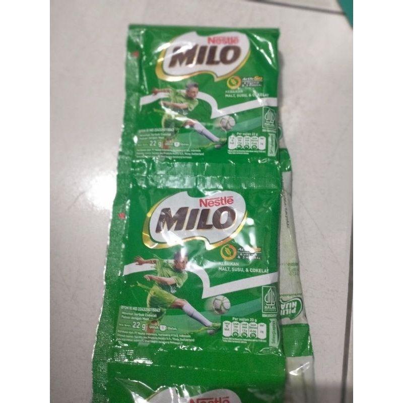 

MILO COKLAT RENCENG 22 Gram/Milo coklat sachet/MILO Active go