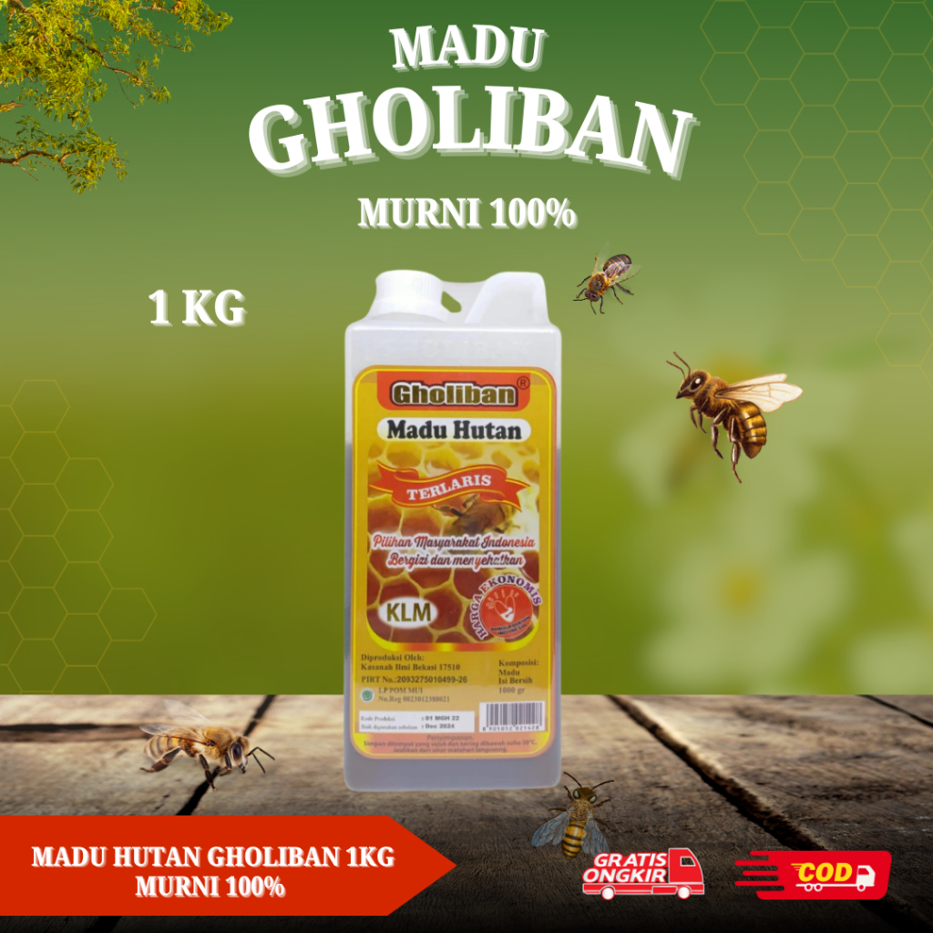 

Gholiban Madu Hutan Murni 100% ORIGINAL