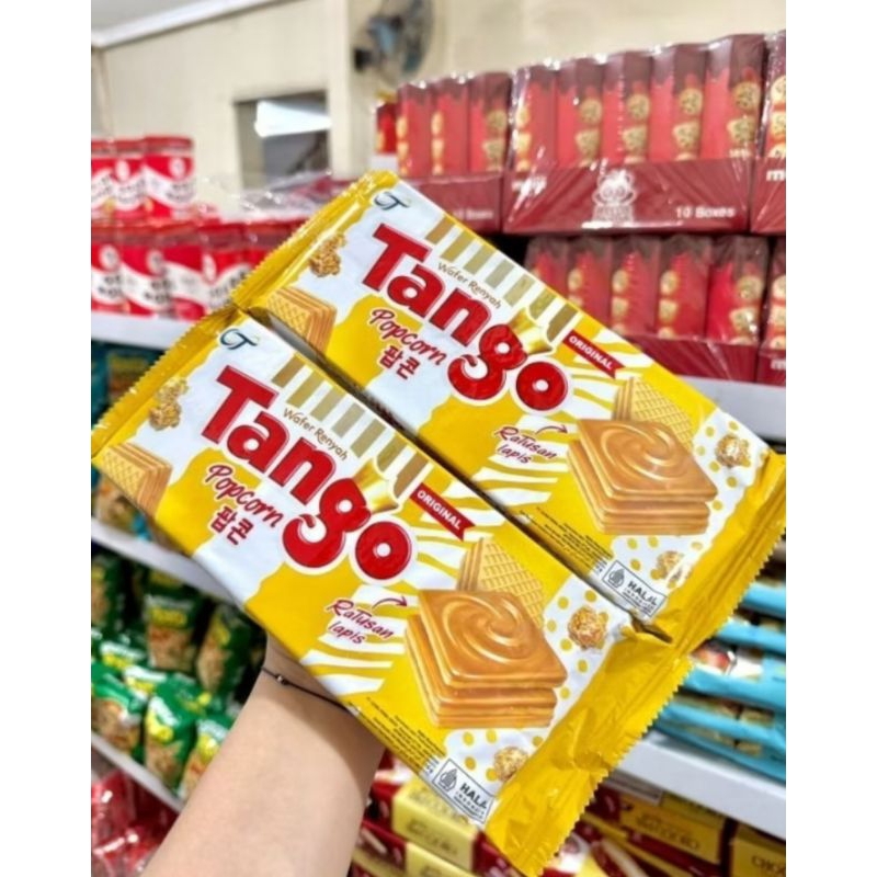 

Tango Popcorn 110 gram Kartonan isi 24 pcs