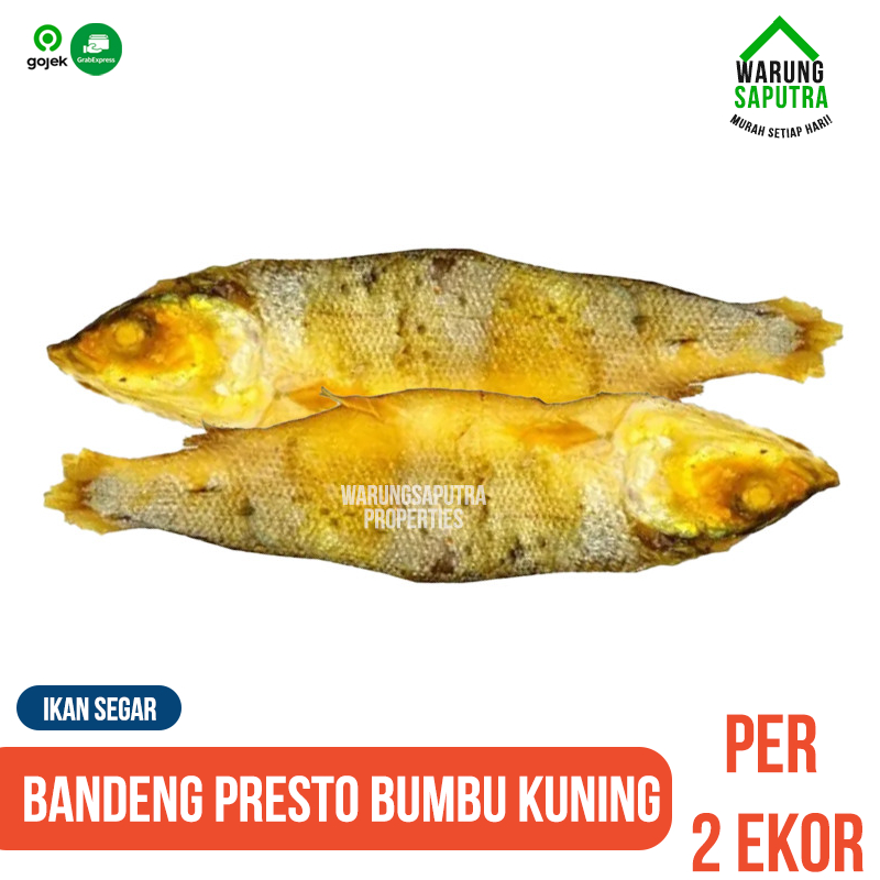 

Ikan Bandeng Presto Bumbu Kuning isi per 2 Ekor