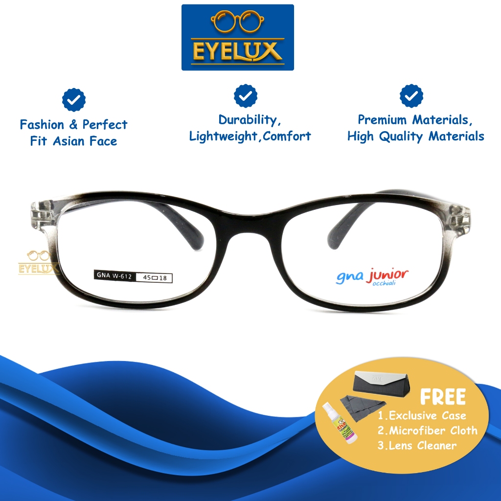 GNA Junior / GNA W-612 / 45-18 / Frame Kacamata GNA Eyewear Kids