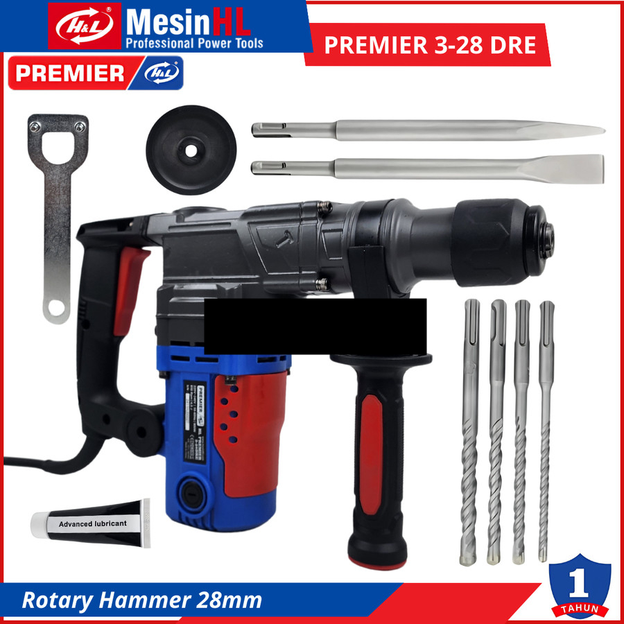 Rotary Hammer H&L Mesin Bor Bobok HL Premier