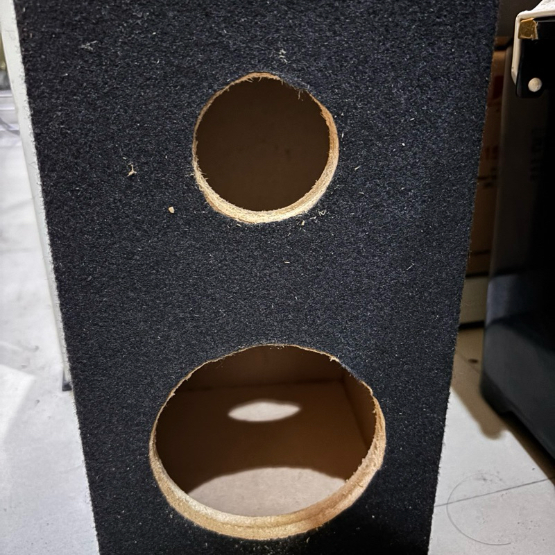 Box Speaker kosong Miniaturan