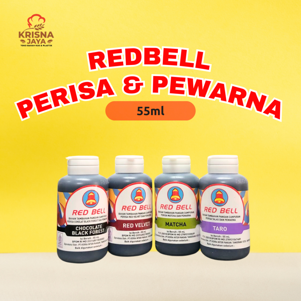 

Redbell Pasta Pewarna makanan kue 55ml