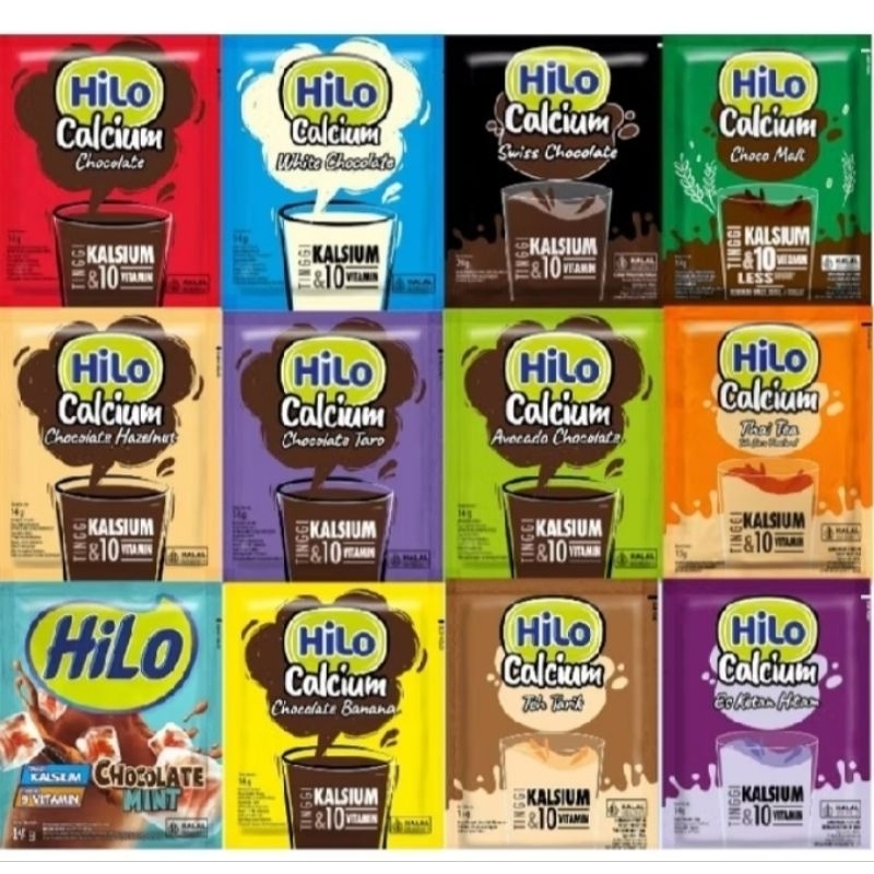 

HILO ALL VARIAN MINUMAN PENUH CALSIUM DAN VITAMIN 14G