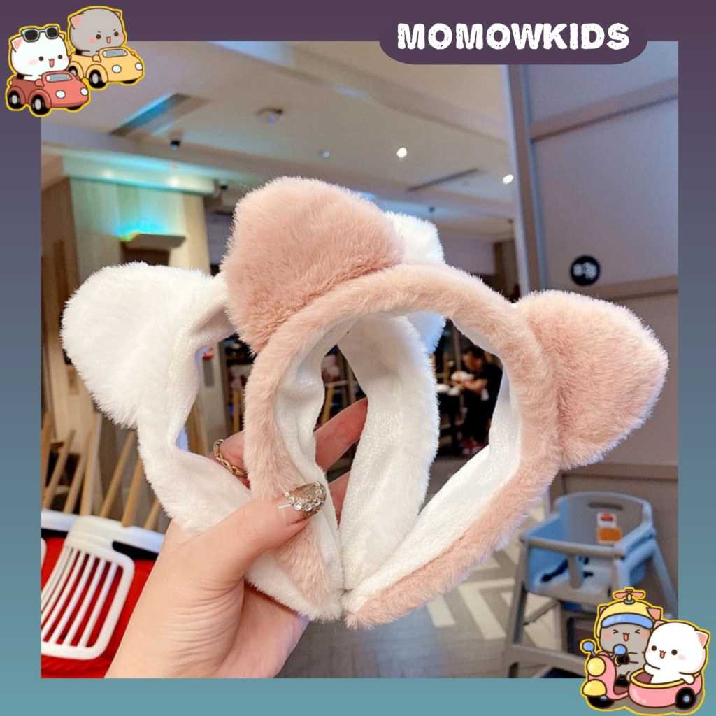 [MOMOW] JBR -008 BANDO KUCING ALA KOREA | BANDO RAMBUT ANAK