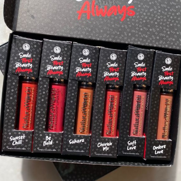 LipMatte NaturaWorld / Lipstik Natura World Original Dengan Kemasan Baru
