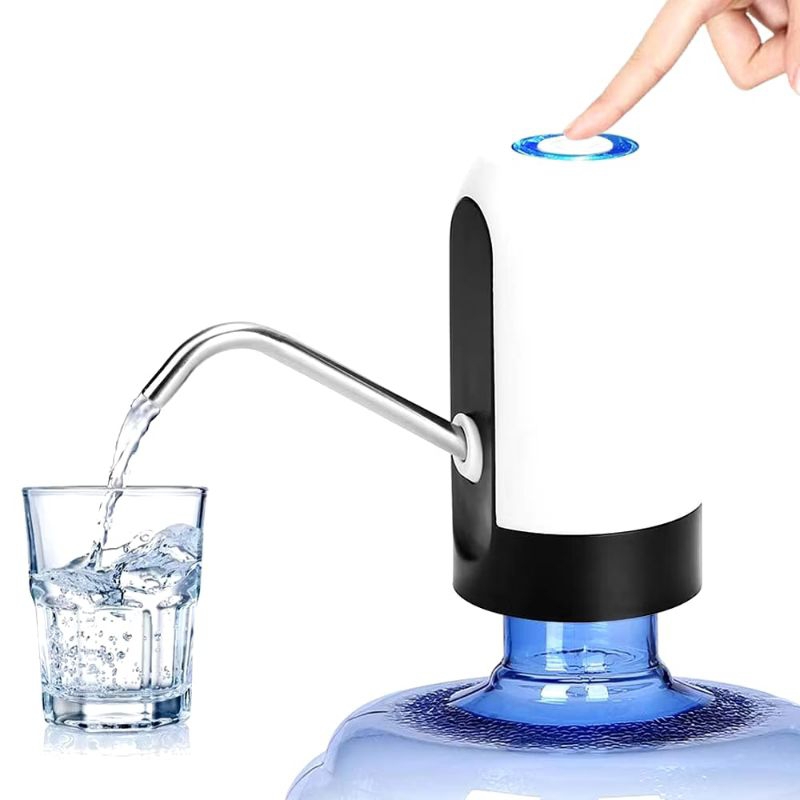 pompa galon elektrik HK portable water electric pump charge Air Termurah kulitas