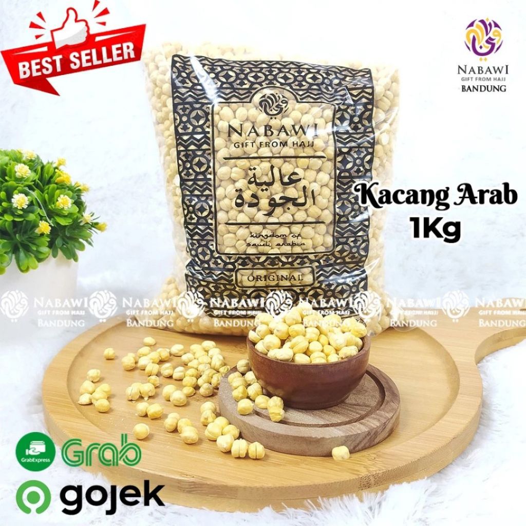 

Kacang Arab Original 1 Kg dan 500 gr Oleh Oleh Haji dan Umroh