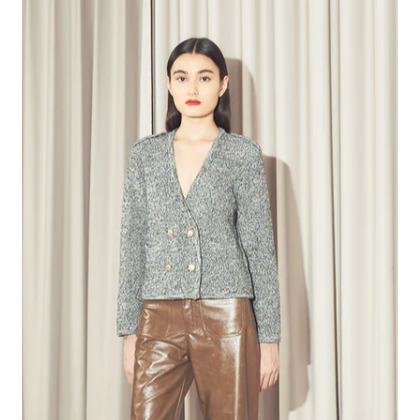 Duma Official Blanca Knit Cardigan Grey NEW