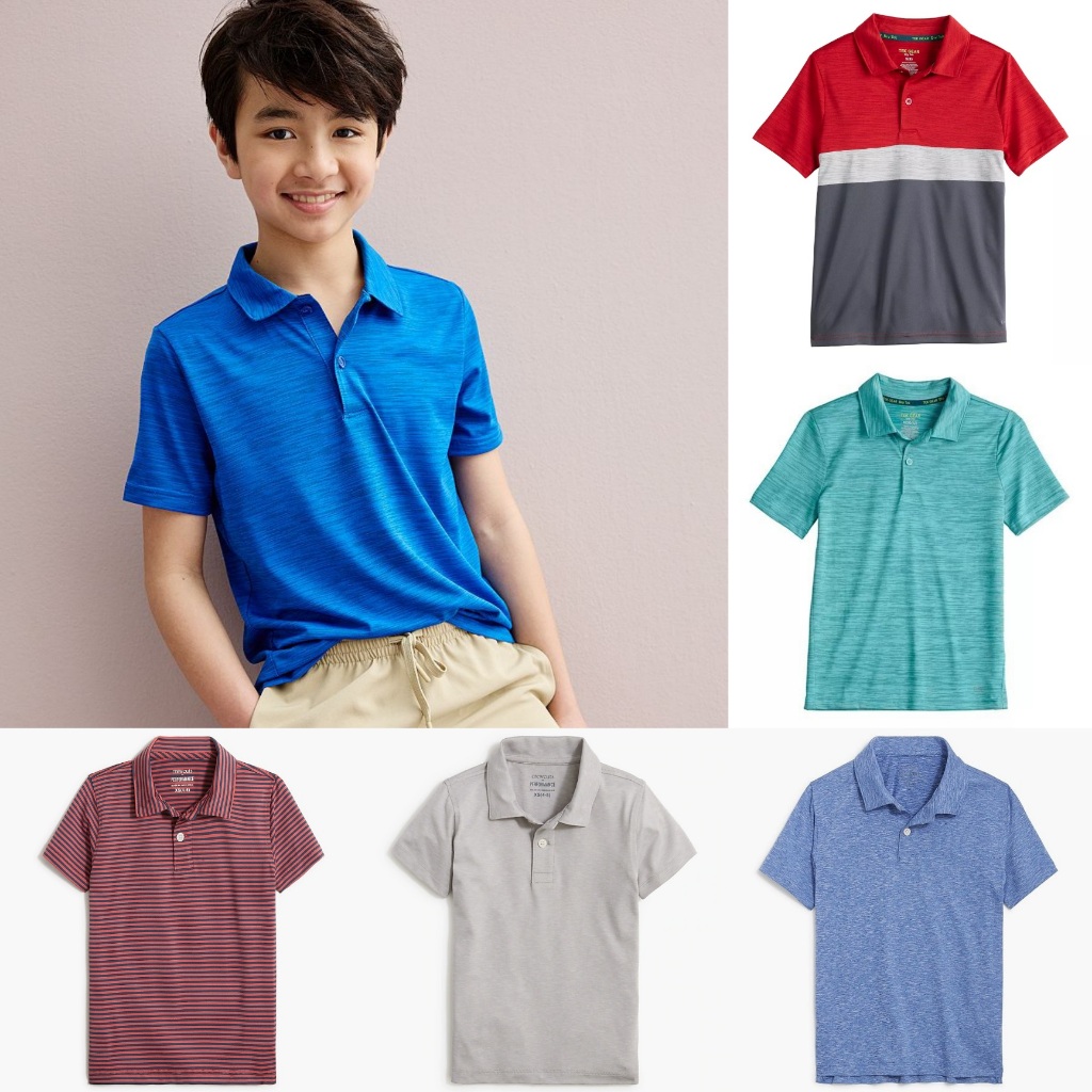 TekGear DryTek Polo Anak Laki