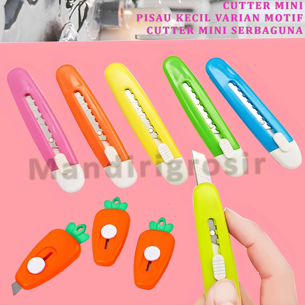

Pisau Kecil Varian Motif * Cutter Mini * Cutter Mini Serbaguna * 1pcs