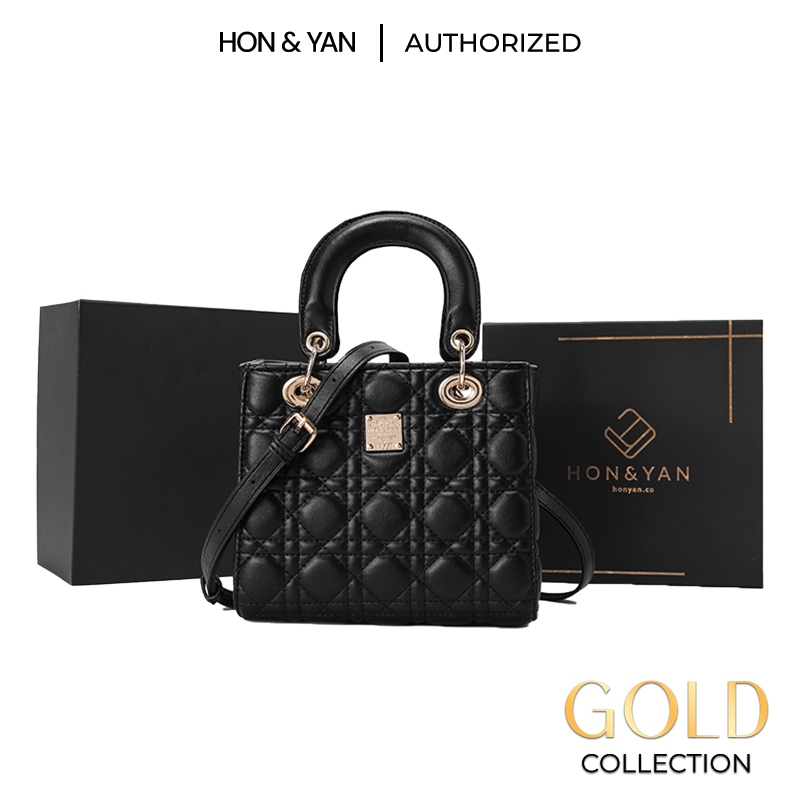 HONYAN GOLD Tas Selempang Wanita Handbag Gift Set 3 in 1 - Viorst Handbag