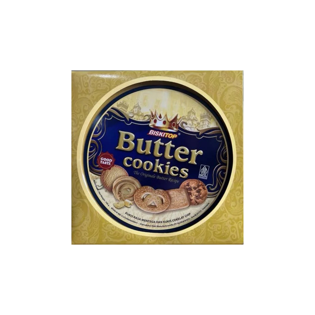 

BISKITOP BUTTER COOKIES 700GR