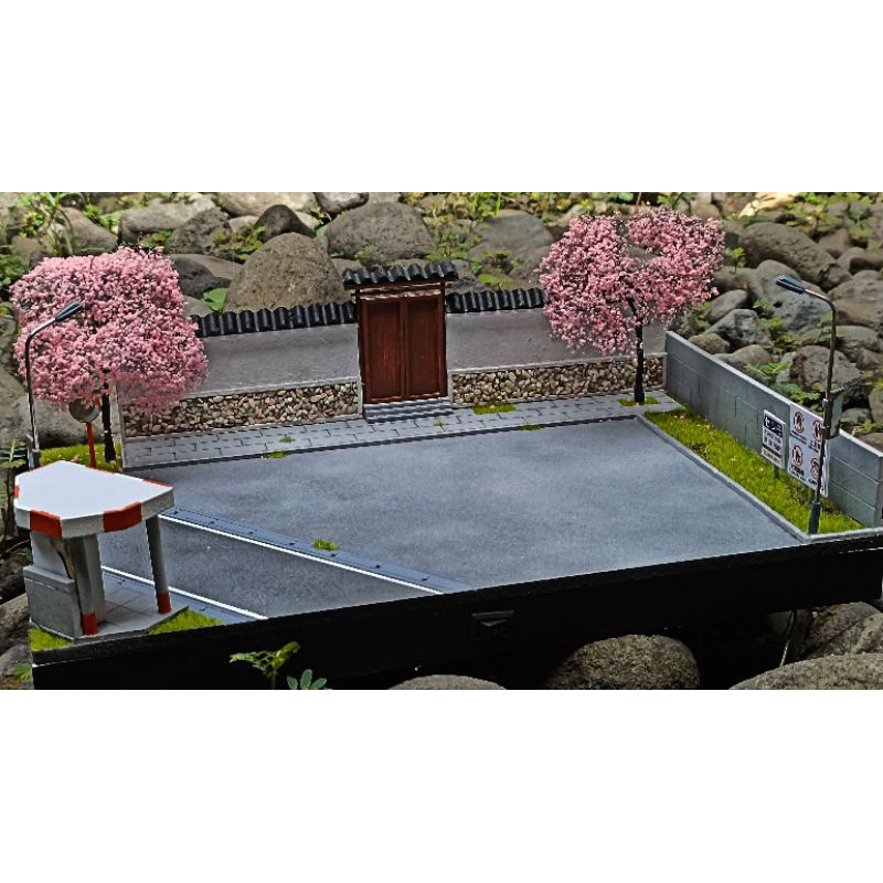 DIORAMA PARKING LOT JAPAN | DIORAMA HOTWHEELS | DIORAMA 64 | DIORAMA JEPANG | DIORAMA PARKIRAN