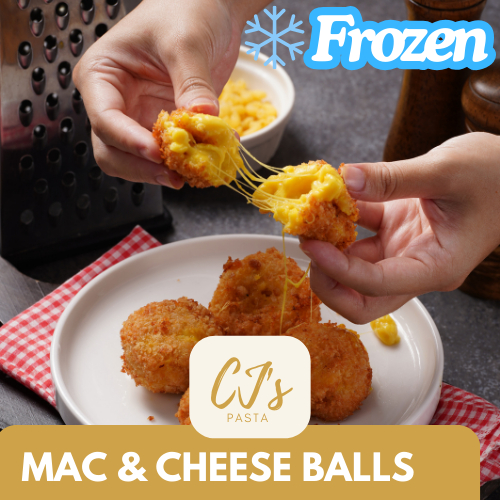 

Makan Indulge CJs Pasta + Frozen Mac & Cheese Balls + Food Instant Delivery