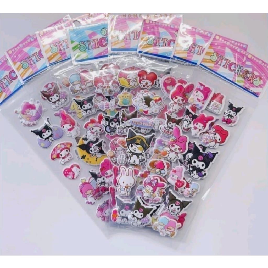

AS888 - Stiker Timbul 3D Sanrio / Stiker Mainan Anak Stiker Tempel Sanrio
