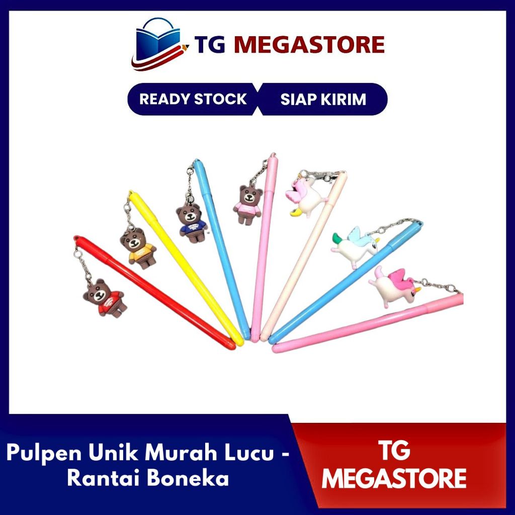 

Pulpen Unik Murah Lucu - Rantai Boneka