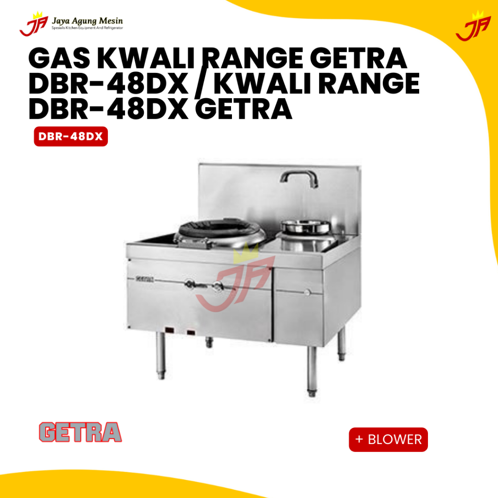GETRA Gas Kwali Range DBR-48DX / Kwali Range DBR-48DX