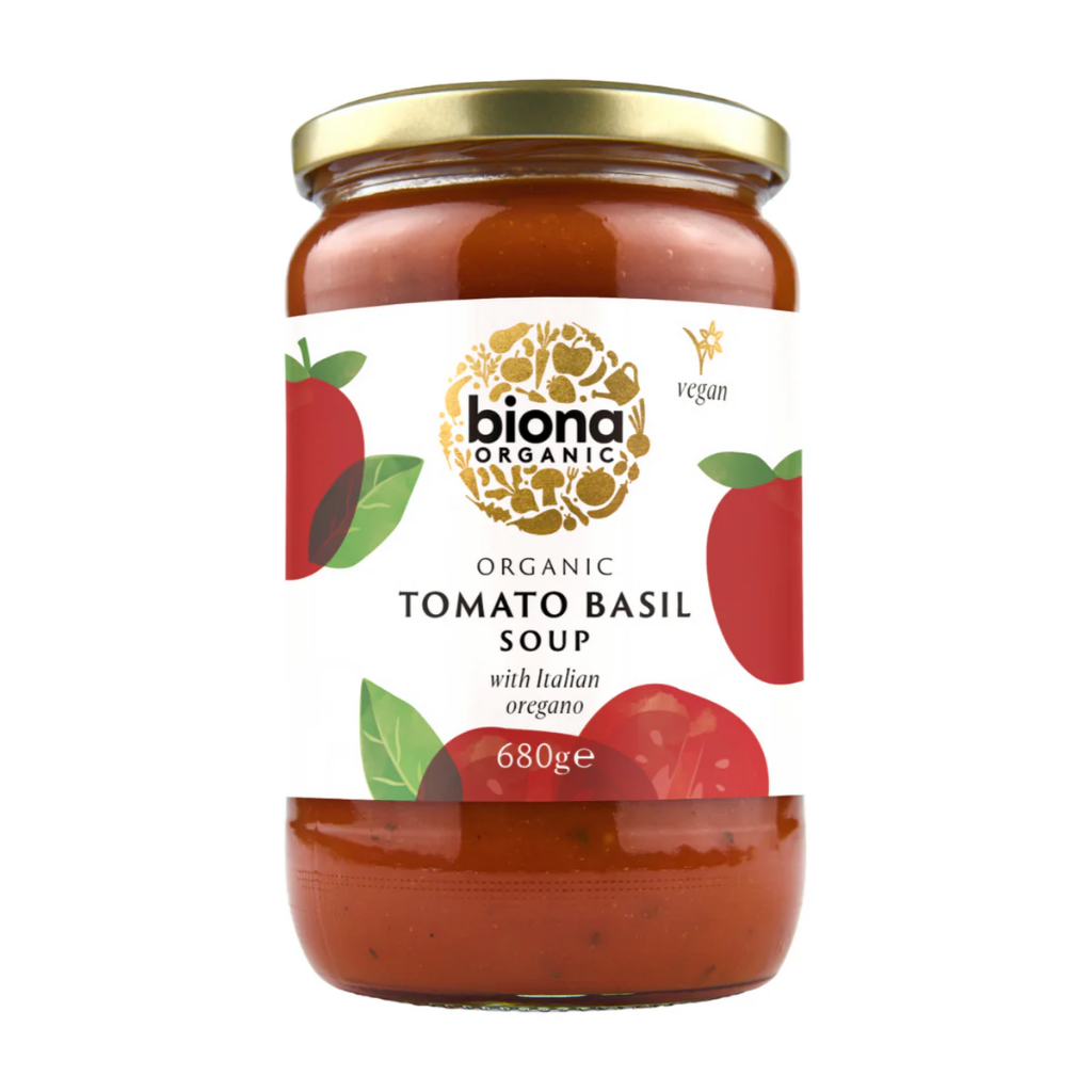

Biona Organic Tomato Basil Soup 680g – Sup Tomat Organik dengan Aroma Basil