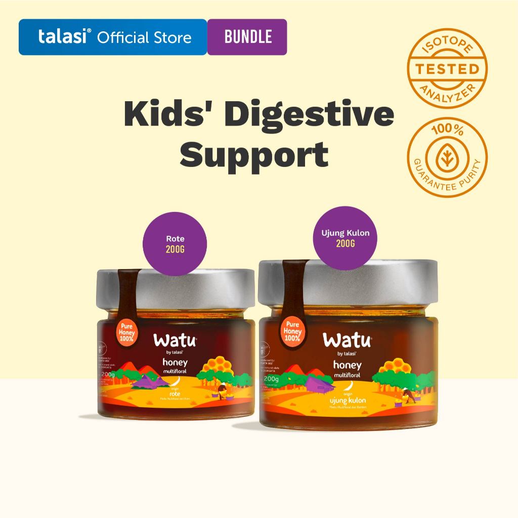 

Watu Honey - Kids' Digestive Support Bundling 200gr