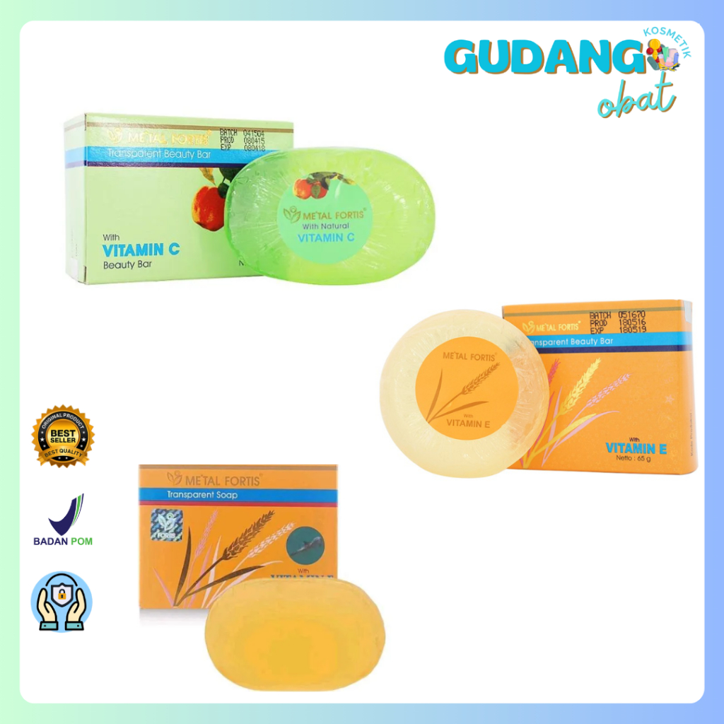 Metal Fortis Soap Transparant Soap 125 Gr