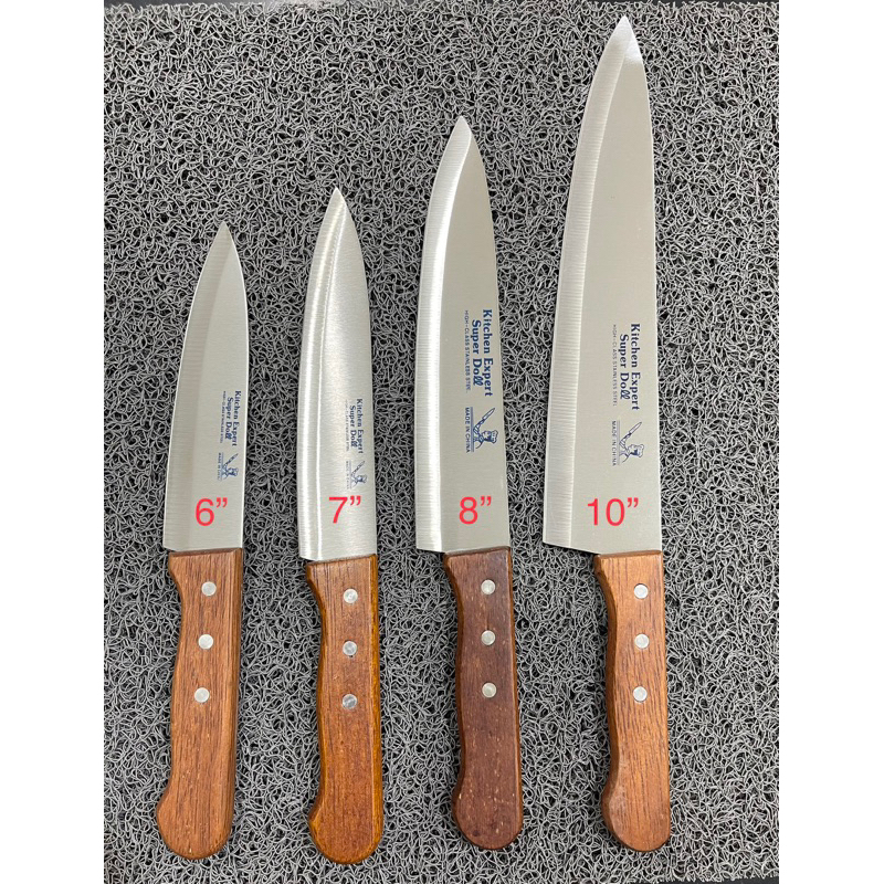 COOKMASTER Pisau stainless gg kayu anti karat / Pisau serbaguna