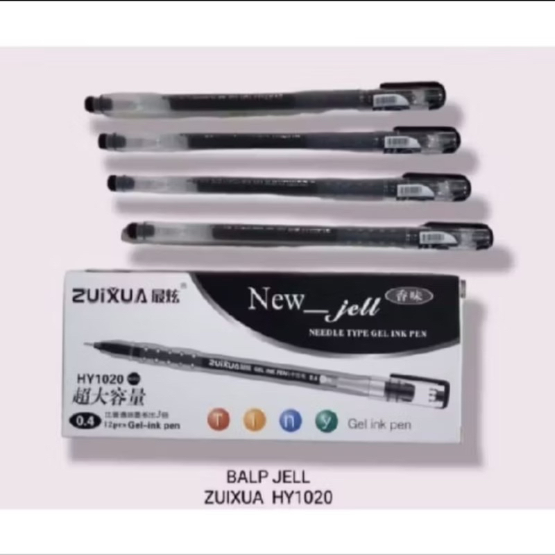 

1Pack Pulpen New Jell Zuixua Alat Tulis Sekolah Dan Kantor