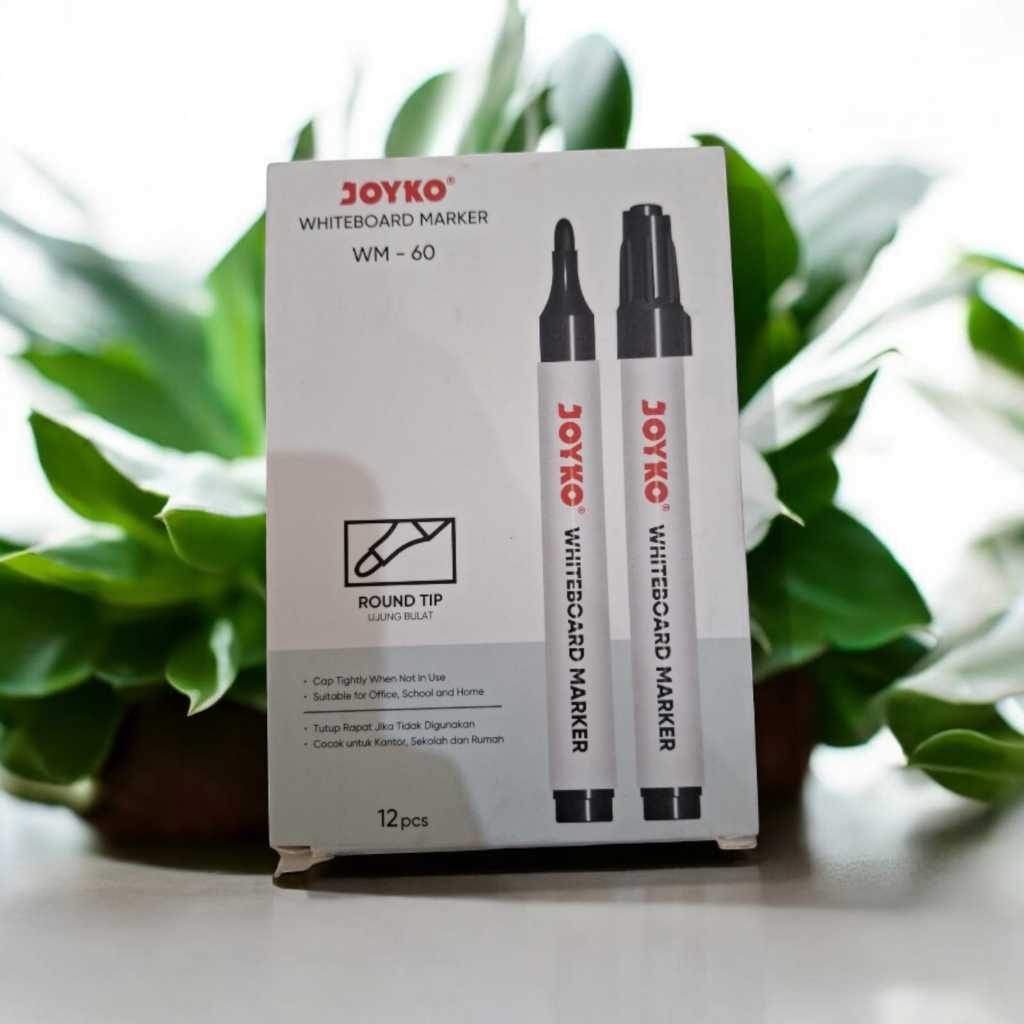 

(Per Kotak) Spidol Whiteboard Marker Joyko WM-60