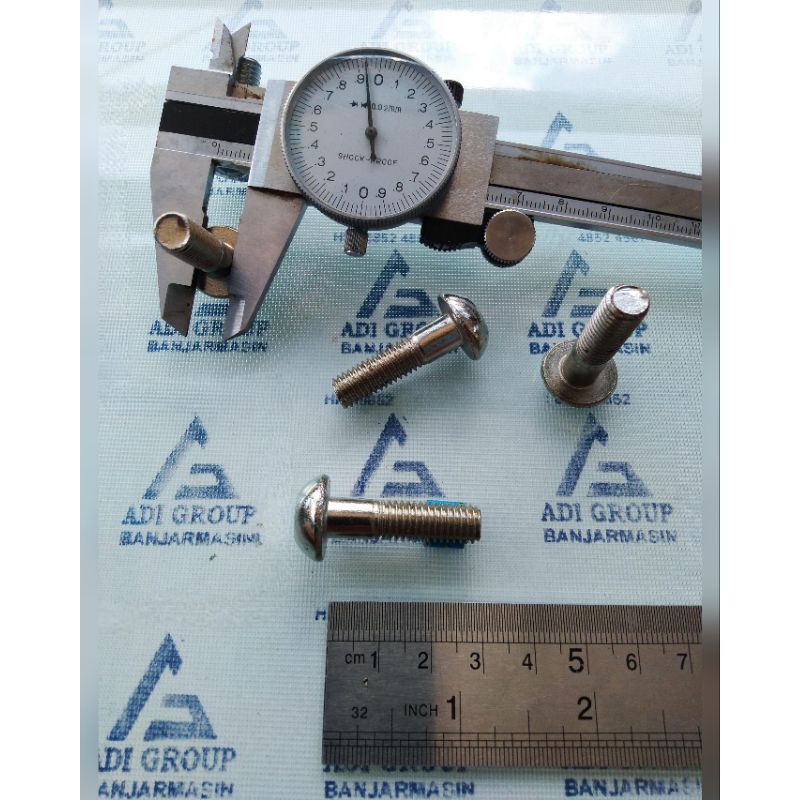 Baut Bintang Cakram Supra M8×30