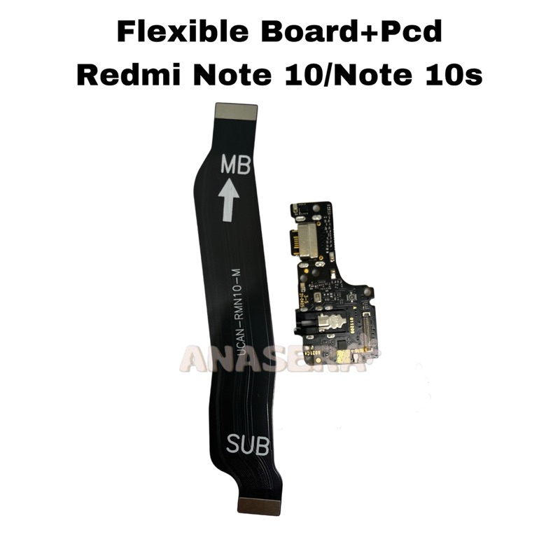 Flexible Board / Papan Cas / Conector Cas Redmi Note 10 / Note 10s