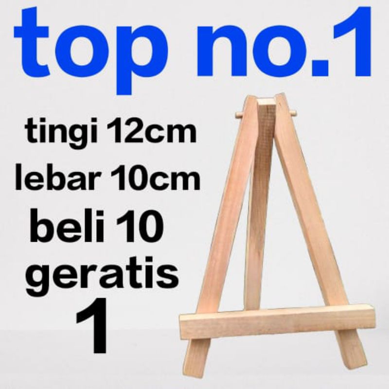 

Wooden Easel Kayu Tripod Kayu 12x10cm