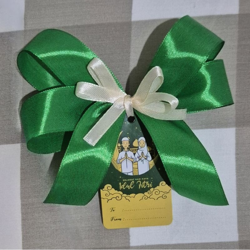 

Pita Lebaran / Hang Tag Lebaran / Pita Hampers Lebaran