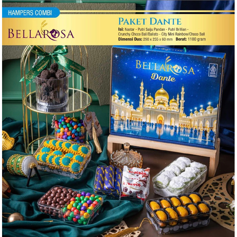 

(DANTE SERIES) PAKET KUE BELLAROSA // HAMPERS LEBARAN