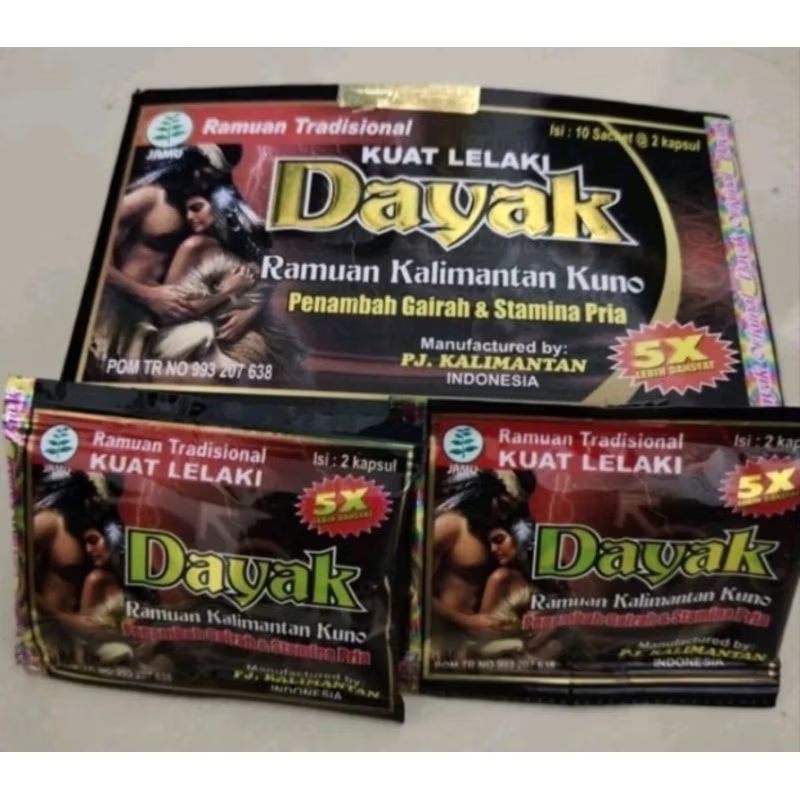obat kuat Dayak isi 10 @2kapsul