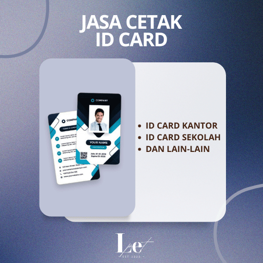 

Cetak ID Card PVC