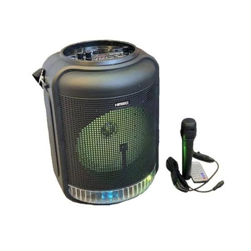 Speaker Bluetooth Wireless KIMISO QS-4001 8.8Inch BRAIN POWER FREE MIC