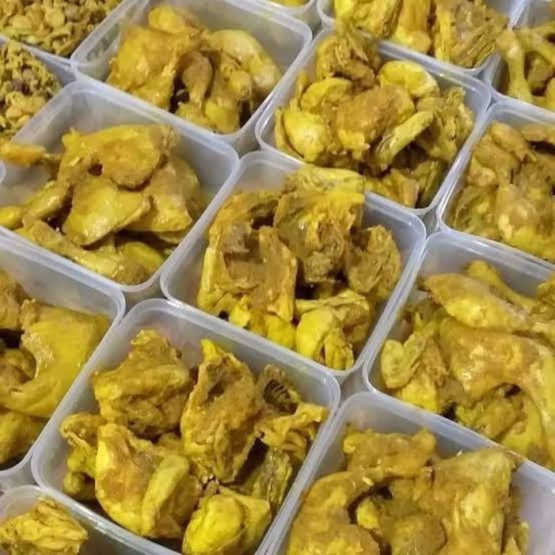 

Ayam Ungkep 10 Potong Bumbu Kuning Free Tempe 10 Pcs